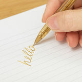 Caneta Trigel Metálica Ouro 1.0 Sertic