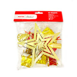 Kit Enfeites De Natal Com Ponteira 21 Peças