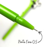 Caneta Fofa Pandinha Ultra Fina