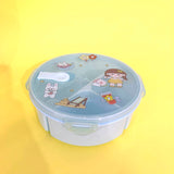 Marmita Redonda Fofa Com Adesivos