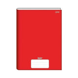 Caderno Universitário Brochura 48 Folhas Stiff Vermelho Jandaia