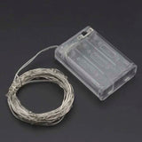 Fio De Fada Colorido 50 Leds Fixo Com 5 Metros