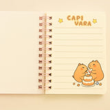 Mini Caderneta Para Anotações Capivara Papelaria Fofa