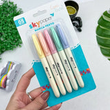 Marca Texto Pastel Com 5 Cores SkyPaper