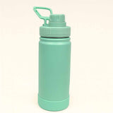 Garrafa Térmica Em Aço Inox Com Alça Articulada E Base De Silicone Antiderrapante 530ml