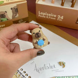 Capivara Fofa Borracha ou Apontador Divertido