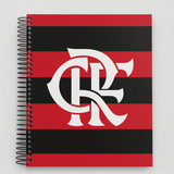 Caderno Universitário Grande Capa Dura Flamengo 10 Matérias