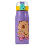 Garrafa Capivara Fofa Com Alça Para Transporte 550ml