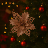 Anúncio Enfeite De Natal Galho Artificial Com Glitter Para Decorações E Ornamentos