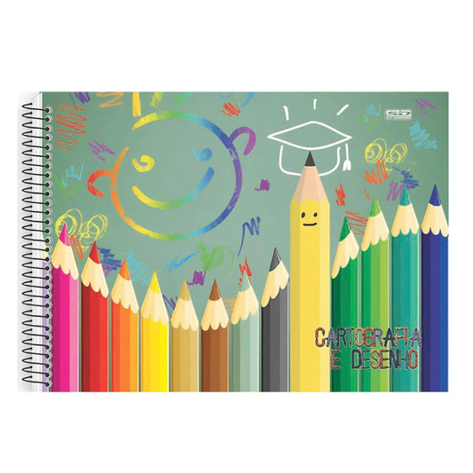 Caderno De Desenho e Cartografia Animativa Sd