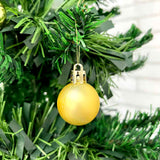 Bola Natal Nº3 Dourada Com 15