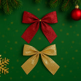 Laço Decorado Glitter Com 4