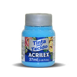 Tinta Tecido 37Ml Azul Celeste Acrilex