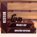 Enfeite Cerâmica Love 13cm