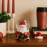 Enfeite Natalino Globo de Neve 7cm