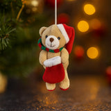 Anúncio Enfeite Pelúcia De Natal Para Decoração De Árvore E Ornamentos