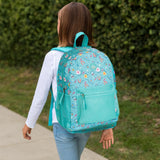 Mochila Escolar Girls Flower Feminina Clio