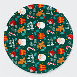 Anúncio Bandeja De Natal Decorativa Retangular/Redonda/Oval Mesa Natalina