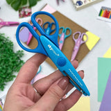 Tesoura Escolar de Picotar 13cm SkyPaper