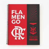 Caderno Universitário Grande Capa Dura Flamengo 1 Matéria