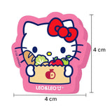 Borracha Escolar Hello Kitty Papelaria Fofa Leo&Leo