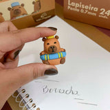 Capivara Fofa Borracha ou Apontador Divertido