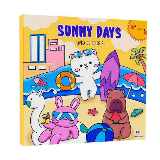 Livro de Colorir Sunny Days