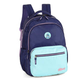 Mochila Escolar Stitch Bicolor Com Divisão Para Laptop Original Luxcel