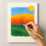 Anúncio Tela De Pintura Algodão Alta Qualidade Para Tinta Guache Óleo Acrílica Artesanato