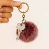 Chaveiro Fofo Pompom Luxo