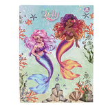 Caderno Grande Brochura Capa Dura Loly Sereia 80 Folhas Animativa