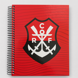 Caderno Universitário Grande Capa Dura Flamengo 10 Matérias