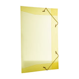 Pasta Plástica Aba Ofício Amarelo Dello