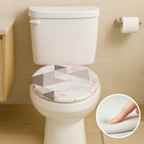 Assento Vaso Sanitário Oval Almofadado Com Tampa