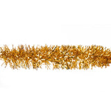 Festão De Natal Crespo Metalizado 2m x 9cm Para Decoração De Árvore