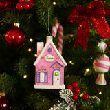 Anúncio Enfeite De Natal Rosa Candy Para Decoração De Árvore E Ornamentos