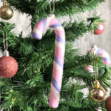 Anúncio Enfeite De Natal Rosa Candy Para Decoração De Árvore E Ornamentos