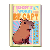 Caderno Universitário Brochura Capivara Fofa 80 Folhas Credeal