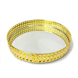 Bandeja Decorativa Espelhada para Jóias Lavabo Decoração Casa Multiuso R$18,99 - R$46,99