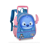 Mini Mochila Infantil De Rodinha Stitch Tsum Tsum Disney Original Clio