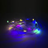 Fio De Fada 20 Leds 3 Funções Com 2 Metros Para Decoração