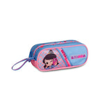 Estojo Escolar Duplo Luluca Emoji Original Clio