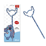 Lápis Preto Fofo Face Do Stitch Molin