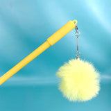 Caneta Com Chaveiro Pompom 0.7