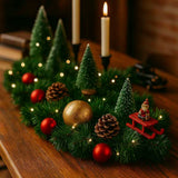 Festão Opaco Verde 12cm - 2m