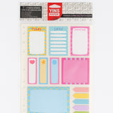 Kit Anote E Cole Funny Com 8 Blocos + 5 Marcadores De Páginas Yins Paper