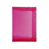 Pasta Plástica Aba 1/2 Ofício Vermelho Dello