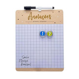 Lousa De Planejamento Magnética 28Cm Fwb