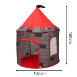 Barraca Infantil Menino Tenda Cabana Dobrável Castelo Torre