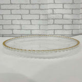 Bandeja Natalina De Acrílico Luxo 33cm